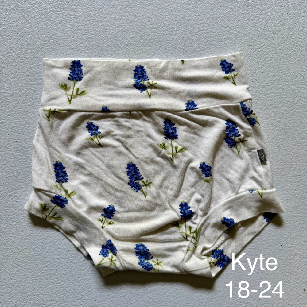 Kyte baby bluebonnet bummies